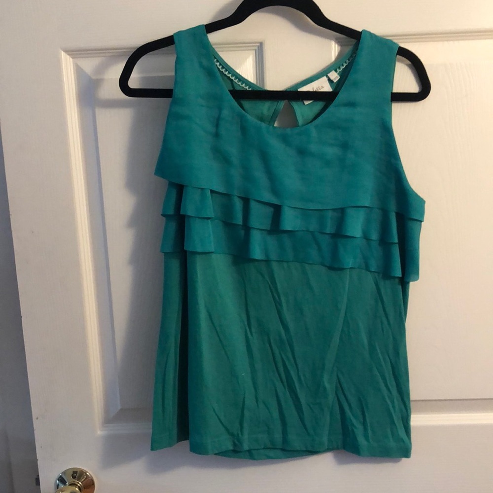 Deletta tiered tank top